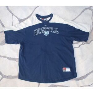 VTG 2005 Seattle Mariners T-Shirt MLB Blue Size Large